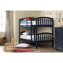 Summer Breeze Navy Blue Twin Bunk Bed by South Shore -South Shore Shop navy blue south shore bunk beds 11820 31 1000