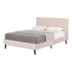 Maliza Pale Pink Queen Size Bed 64 in. W with Headboard by South Shore 22 Maliza Pale Pink Queen Size Bed 64 in. W with Headboard by South Shore -South Shore Shop pale pink south shore platform beds 13740 76 1000