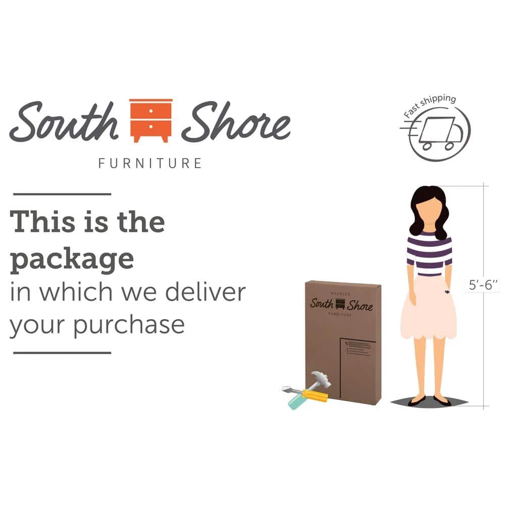 Step One 1-Drawer Nightstand in Pure Black by South Shore 8 Step One 1-Drawer Nightstand in Pure Black by South Shore - Image 8