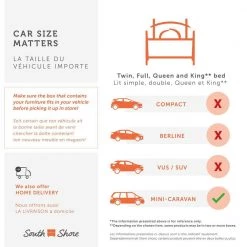 Gramercy Pure Black Full/Queen Platform by South Shore -South Shore Shop pure black south shore platform beds 10220 c3 1000