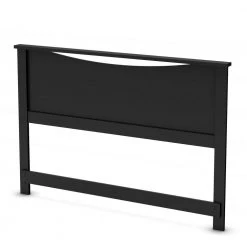 Step One Pure Black Queen Platform by South Shore -South Shore Shop pure black south shore platform beds 11275 1f 1000