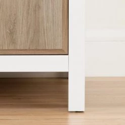 Catimini 4-Drawer Pure White and Rustic Oak Chest by South Shore -South Shore Shop pure white and rustic oak south shore kids dressers 10625 77 1000