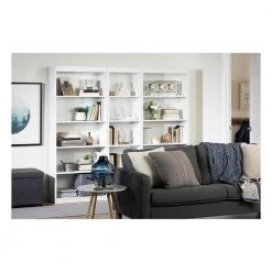 68.25 in. White Wood 5-shelf Standard Bookcase with Adjustable Shelves by South Shore -South Shore Shop pure white south shore bookcases bookshelves 7250758 a0 1000