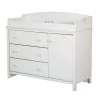 Cotton Candy 3-Drawer Pure White Changing Table by South Shore
