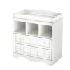 Savannah 2-Drawer Pure White Changing Table by South Shore