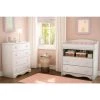 Heavenly 2-Drawer Pure White Changing Table by South Shore