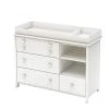 Little Smileys 4-Drawer Pure White Changing Table by South Shore