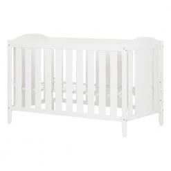 Reevo Pure White 3-in-1 Convertible Crib by South Shore
