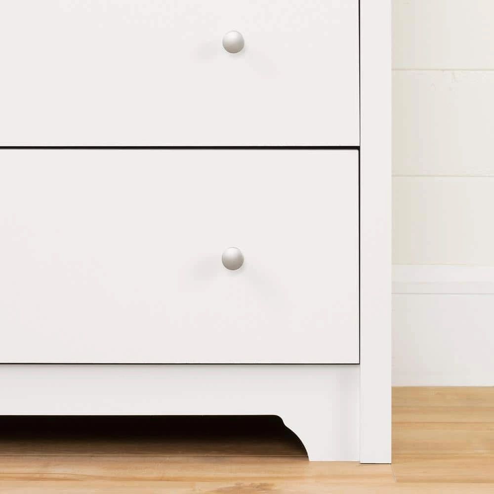 Vito 6-Drawer Pure White Dresser by South Shore 8 Vito 6-Drawer Pure White Dresser by South Shore - Image 8