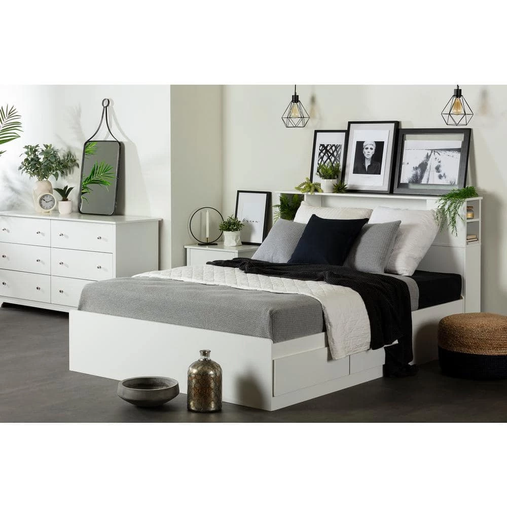 Vito 6-Drawer Pure White Dresser by South Shore 5 Vito 6-Drawer Pure White Dresser by South Shore - Image 5