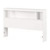 Fusion Pure White Full Size Headboard with Storage by South Shore