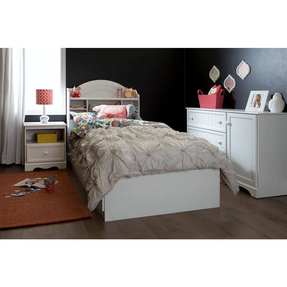 Savannah 3-Drawer Pure White Dresser by South Shore 6 Savannah 3-Drawer Pure White Dresser by South Shore - Image 6