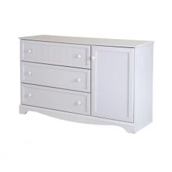 Savannah 3-Drawer Pure White Dresser by South Shore 10 Savannah 3-Drawer Pure White Dresser by South Shore -South Shore Shop pure white south shore kids dressers 3580028 76 1000