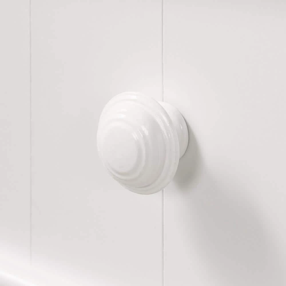 Savannah 4-Drawer Pure White Chest by South Shore 5 Savannah 4-Drawer Pure White Chest by South Shore - Image 5