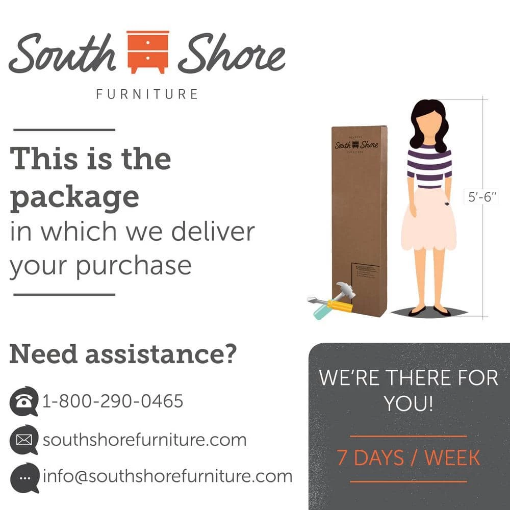 Savannah 4-Drawer Pure White Chest by South Shore 8 Savannah 4-Drawer Pure White Chest by South Shore - Image 8