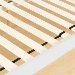 Vito Pure White Queen Size Platform Bed 62.5 in. W by South Shore -South Shore Shop pure white south shore platform beds 12475 4f 1000