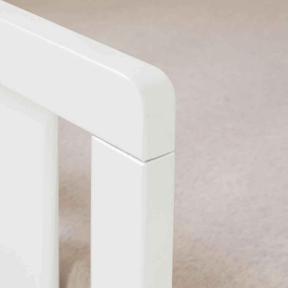 Angel Pure White Toddler Rail for Baby Crib by South Shore 4 Angel Pure White Toddler Rail for Baby Crib by South Shore - Image 4
