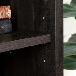Gascony Rubbed Black 4-Shelf Bookcase by South Shore -South Shore Shop rubbed black south shore bookcases bookshelves 12543 1f 1000