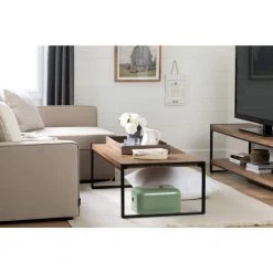 Gimetri 59 in. Rustic Bamboo Wood TV Stand 56 in. by South Shore -South Shore Shop rustic bamboo south shore tv stands 11522 31 1000