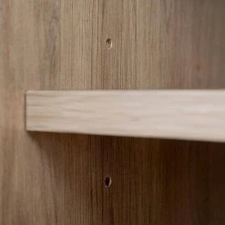 Balka 59 in. Rustic Oak and Faux Printed Rattan Particle Board TV Stand Fits TVs Up to 65 in. with Storage Doors by South Shore -South Shore Shop rustic oak and faux printed rattan south shore tv stands 12921 44 1000