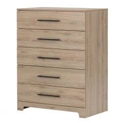 Primo 5-Drawer Rustic Oak Chest by South Shore
