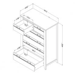 Lionel 6-Drawer Seaside Pine Chest by South Shore 16 Lionel 6-Drawer Seaside Pine Chest by South Shore -South Shore Shop seaside pine south shore chest of drawers 11883 44 1000