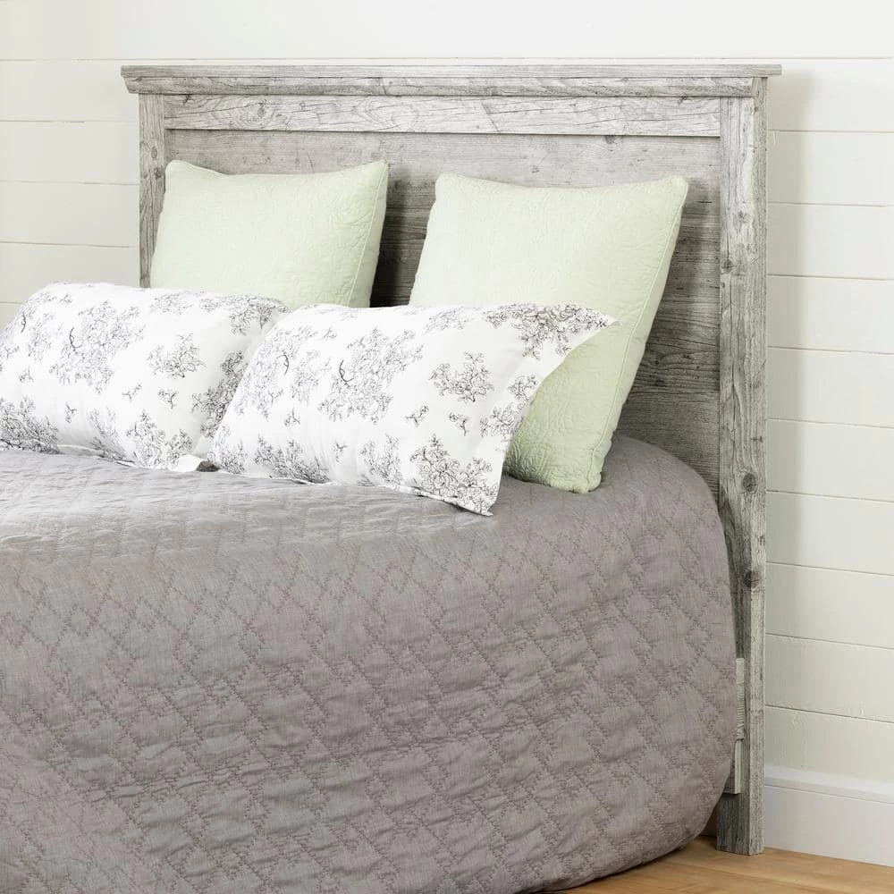 Lionel Seaside Pine Queen Headboard by South Shore 3 Lionel Seaside Pine Queen Headboard by South Shore - Image 3