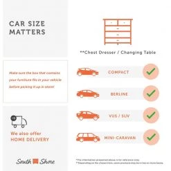 Aviron 6-Drawer Seaside Pine Dresser by South Shore -South Shore Shop seaside pine south shore kids dressers 11889 1d 1000