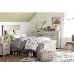 Lionel Seaside Pine Queen Bed by South Shore -South Shore Shop seaside pine south shore platform beds 12283 31 1000