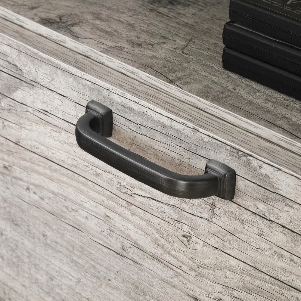 Lionel 48 in. Seaside Pine Particle Board Corner TV Stand Fits TVs Up to 48 in. with Storage Doors by South Shore 4 Lionel 48 in. Seaside Pine Particle Board Corner TV Stand Fits TVs Up to 48 in. with Storage Doors by South Shore - Image 4