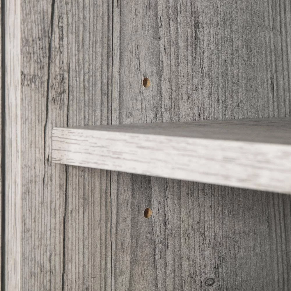 Lionel 48 in. Seaside Pine Particle Board Corner TV Stand Fits TVs Up to 48 in. with Storage Doors by South Shore 2 Lionel 48 in. Seaside Pine Particle Board Corner TV Stand Fits TVs Up to 48 in. with Storage Doors by South Shore - Image 2