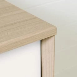 Yodi Soft Elm and Pure White Changing Table by South Shore -South Shore Shop soft elm and pure white south shore changing tables 12172 a0 1000