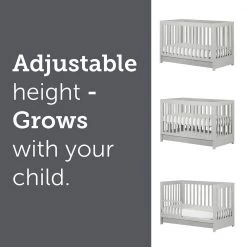 Cookie Soft Gray Crib by South Shore 10 Cookie Soft Gray Crib by South Shore -South Shore Shop soft gray south shore cribs 12310 44 1000