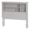 Reevo Soft Gray Twin Kids Headboard by South Shore