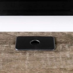 Munich 68 in. Weathered Oak Particle Board Floating TV Stand 68 in. with Adjustable Shelves by South Shore -South Shore Shop weathered oak south shore tv stands 12288 a0 1000