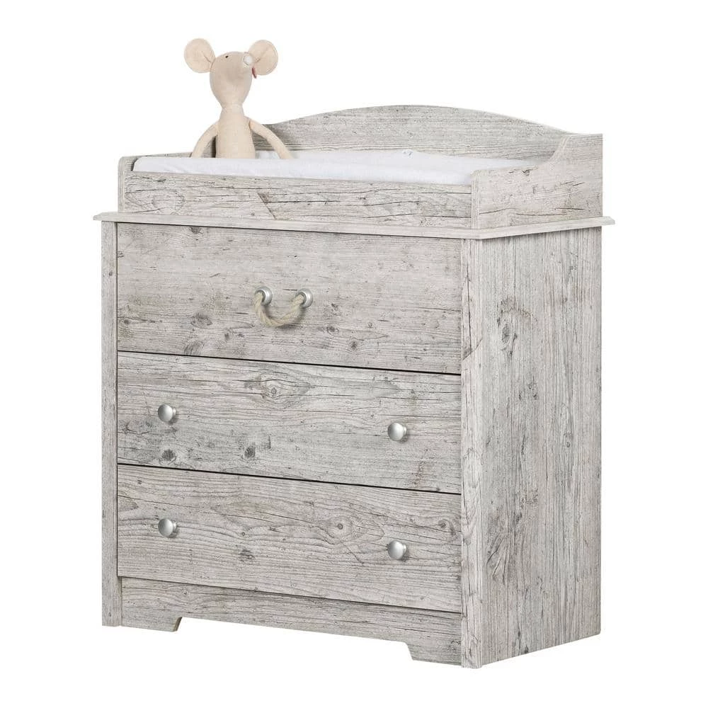 Aviron Seaside Pine Changing Table by South Shore 7 Aviron Seaside Pine Changing Table by South Shore - Image 7