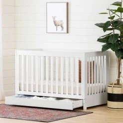Yodi White Crib by South Shore -South Shore Shop white south shore cribs 12309 40 1000