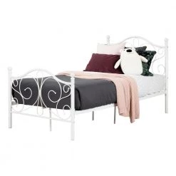 Summer Breeze White Twin Bed by South Shore -South Shore Shop white south shore kids beds 12153 fa 1000