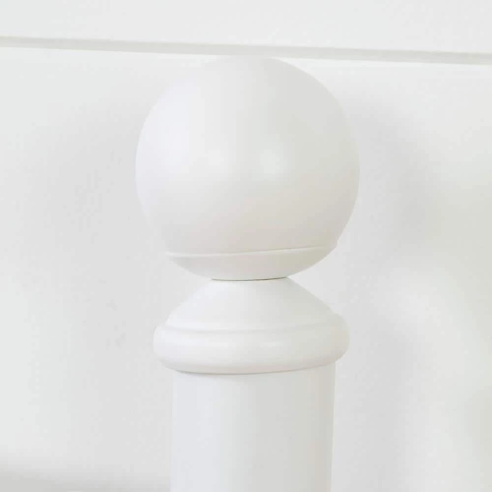 Summer Breeze White Full Bed by South Shore 5 Summer Breeze White Full Bed by South Shore - Image 5