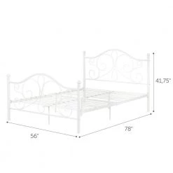 Summer Breeze White Full Bed by South Shore 13 Summer Breeze White Full Bed by South Shore -South Shore Shop white south shore kids beds 12155 44 1000