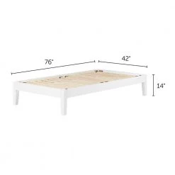 Vito White Twin Bed by South Shore -South Shore Shop white south shore kids beds 12473 77 1000
