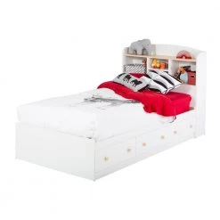 Summertime 3-Drawer Twin-Size Storage Bed in Pure White by South Shore 7 Summertime 3-Drawer Twin-Size Storage Bed in Pure White by South Shore -South Shore Shop white south shore kids beds 3263080 fa 1000