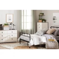 Plenny 6-Drawer White Wash and Weathered Oak Dresser by South Shore -South Shore Shop white wash and weathered oak south shore dressers 12235 4f 1000