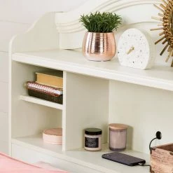 Summer Breeze White Wash Twin Kids Headboard by South Shore -South Shore Shop white wash south shore kids headboards 3210098 4f 1000