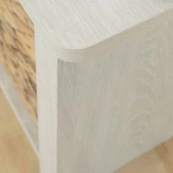 Avilla Winter Oak and Rattan Full Platform Bed by South Shore -South Shore Shop winter oak and rattan south shore platform beds 11833 66 1000