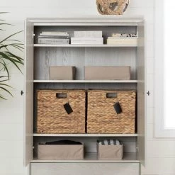 Versa Winter Oak Armoire by South Shore -South Shore Shop winter oak south shore armoires wardrobes 11299 4f 1000