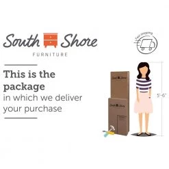 Hype Winter Oak Door Chest with 5 Drawers (54.75 in. H x 44.5 in W.) by South Shore -South Shore Shop winter oak south shore chest of drawers 13533 1d 1000