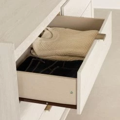 Hype 6-Drawer Winter Oak Double Dresser 36 in. H x 57 in. W x 18 in. D by South Shore -South Shore Shop winter oak south shore dressers 13532 a0 1000