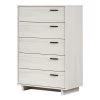 Fynn 5-Drawer Winter Oak Chest by South Shore