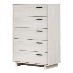 Fynn 5-Drawer Winter Oak Chest by South Shore